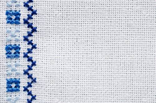 Cross Stitch Embroidery Design Work Fabric