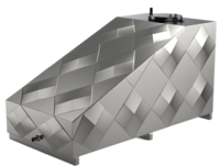 Customized Non Insulated Stainless Steel Water Tanks ss 316