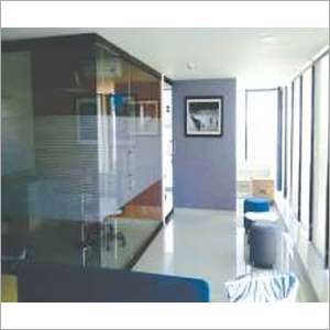 Glass Office Cabin Partition