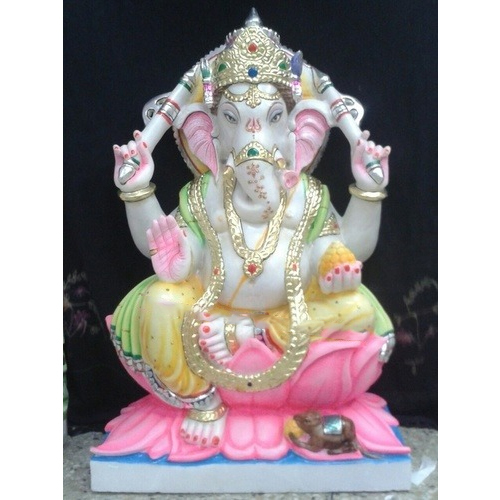 Marble Chaturbhuj Gajanand Murti