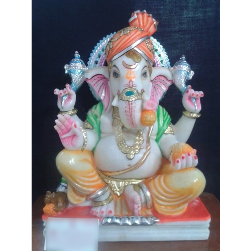 Marble Ganesha Statue - Feature: Easy To Install