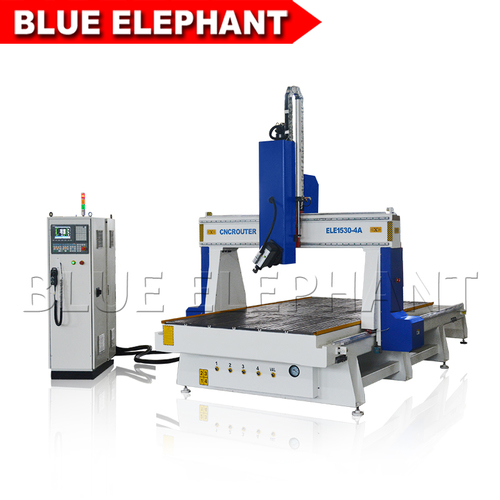 Vacuum Cleaning System 4 Axis Cnc Wood Router Model 1530 Metal Cnc Router Machine With High Z Axis Working Area