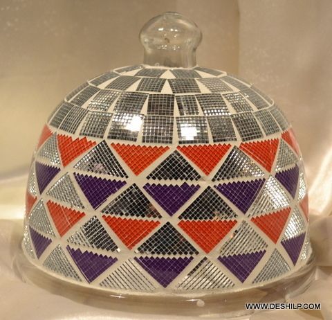 Glass Mosaic Antique Cake Cover