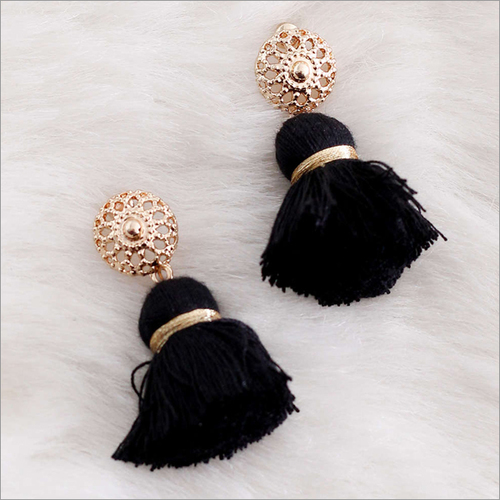 Earring-Minisells Black