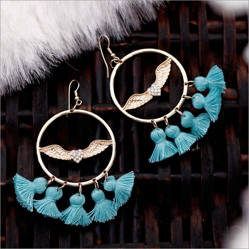 Earring-Rosella Blue