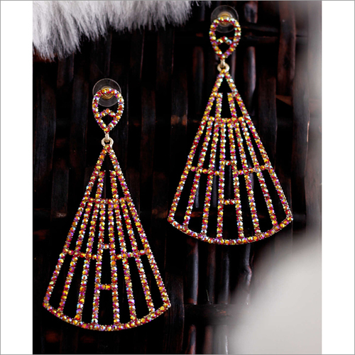 Earring-Margaret Red