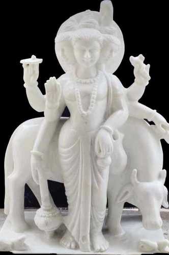 Marble Dattatreya Statue By SHILPACHARYA HANDICRAFTS