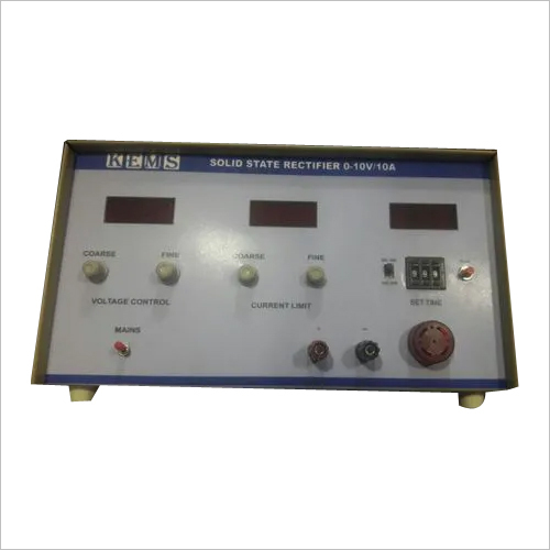 Solid State Rectifier 10Amp 10Volt By TECHNO CRAT (INDIA)