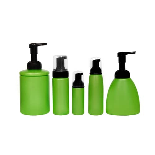 Foam pump with bottle