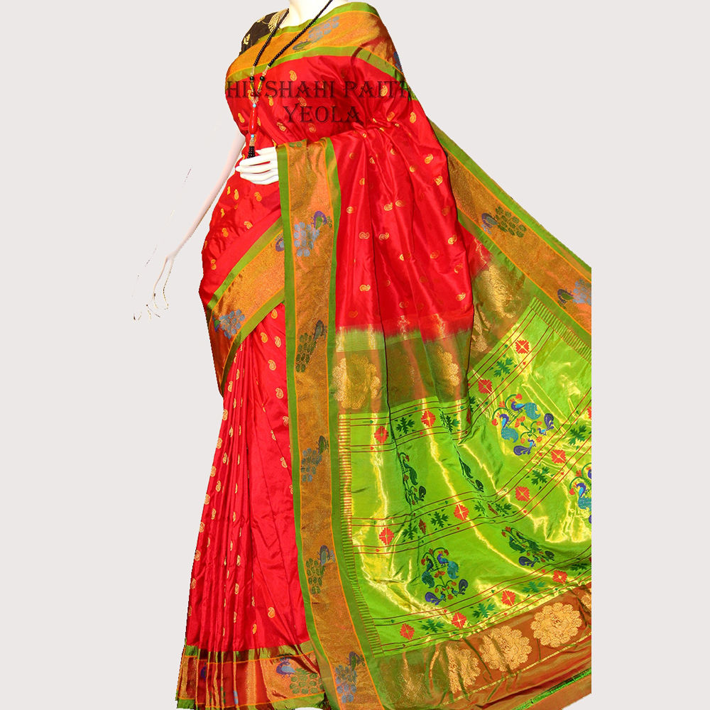 Ratanshi Kheraj Sarees - Can't help falling in love with you! . Well it's a  love song, but isn't it true for this saree? That's what came to our mind  on seeing