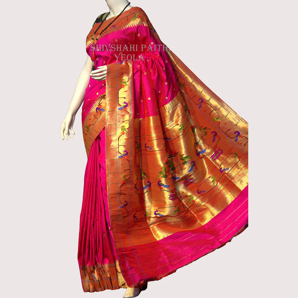 Buy Paithani Silk Sarees Online at Best Prices – Page 18 – Luxurion World