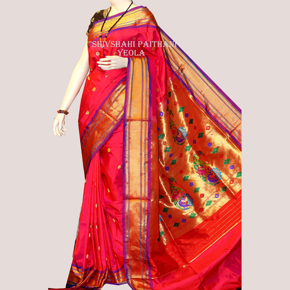 Shop For Elegant Paithani Sarees At These Stores In Pune | WhatsHot Pune