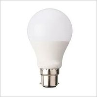 Ac Led Bulb - Aluminum & Plastic Body, Round Shape, Cool Daylight 6500k | B22 Base, Modern Design, Low Power Consumption 6w-10w
