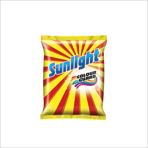 Yellow Sunlight Washing Detergent Powder