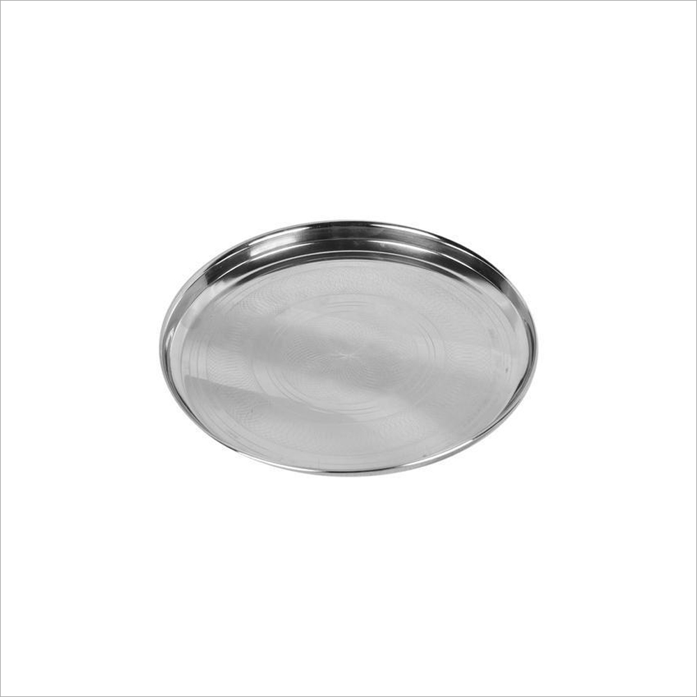 Stainless Steel Round Dinner Plate