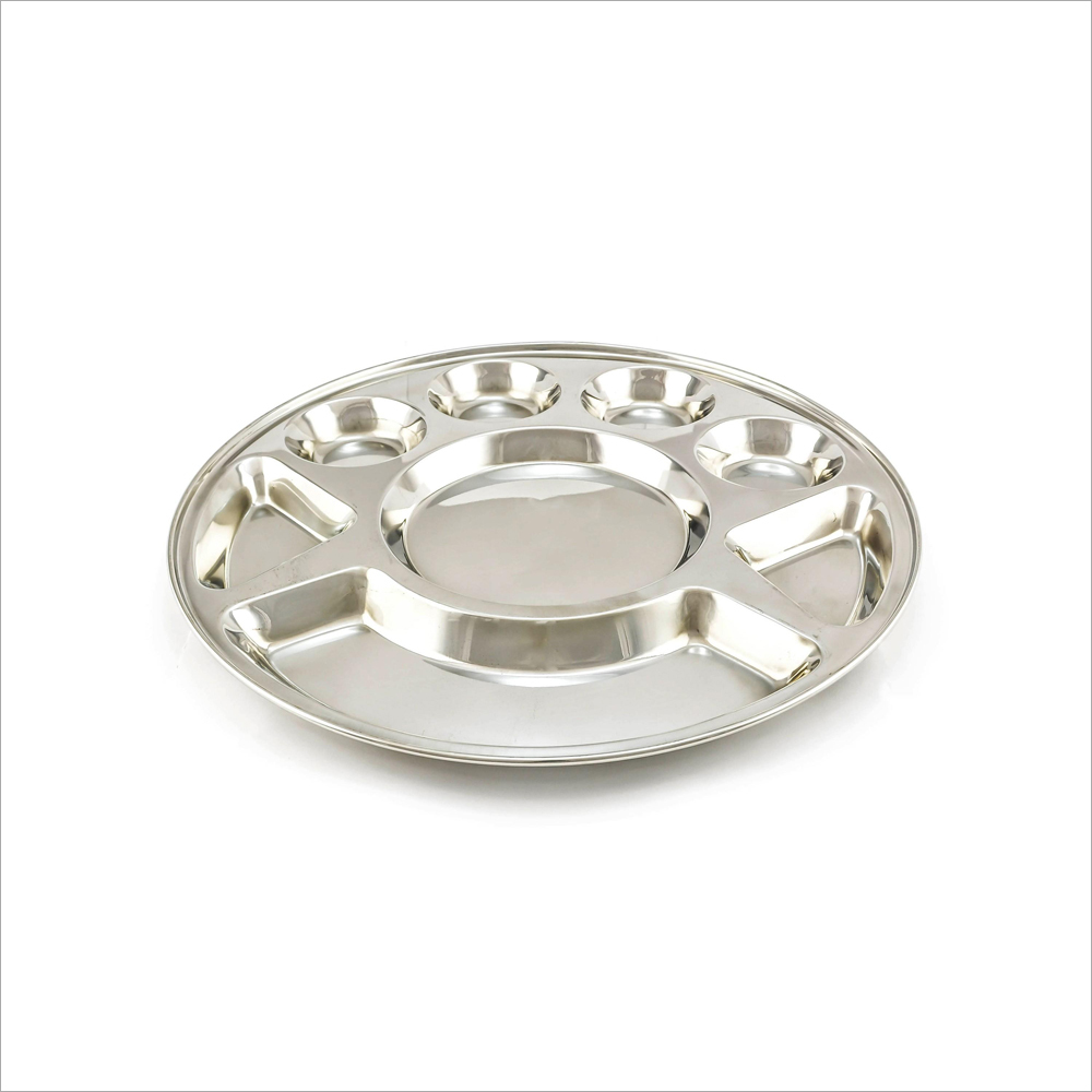 Multi Compartment Stainless Steel Plate