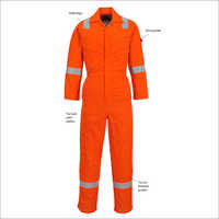 Heapro Cover All Dangri - Cotton Material, Orange Color | Lightweight Design, High Strength, Pilling Resistant