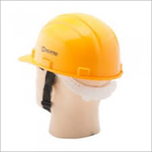 Frp Safety Helmet - Plastic Material, Size SDR, Color Yellow | Features: Lightweight, Head Safety Slot, UV Protection Efficiency, Waterproof