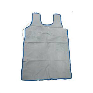 Leather Apron - Leather, Adjustable Design, Grey Color | High Wear & Tear Resistance, Flame and Spark Protection, Comfortable Fit