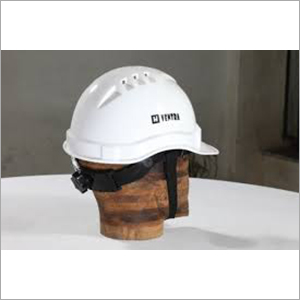 Ventra ldr White Helmet - PVC, Light Weight, Available in Yellow, Orange, Blue, Red | Industrial & Construction Use, Male Designed
