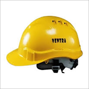 Ventra Helmet - PVC Material, Lightweight Design, Available in Yellow, Orange, Blue, Red | Ideal for Industrial Use, Male Fit