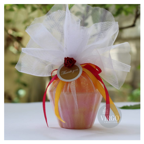 Tart Dahlia: Scented Dahlia Flower Shape Candle