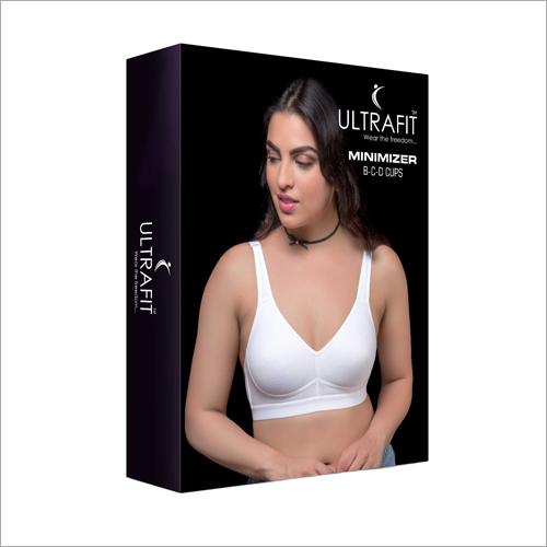 Ladies Minimiser Bra - 100% Cotton, Sizes S to 2XL, Available in Assorted Colors | Full Coverage, Slimming Fit, Comfortable Design