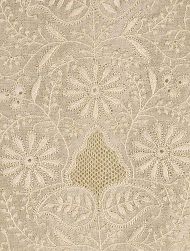 Chikan Embroidery Service / Chikan Embroidered Fabric