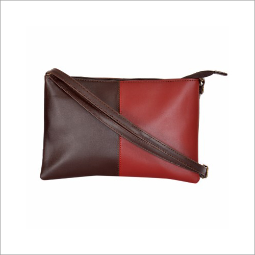 Ladies Synthetic Leather Sling Bag