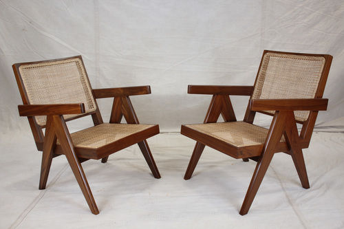 Handmade Pierre Jeanneret Easy Chair