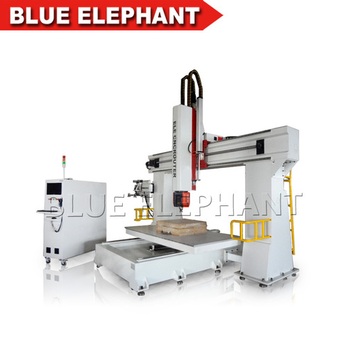 5 Axis CNC Router - Metal, 1200x2400mm Table Size | High Precision, High Speed, Intelligent Collision Protection