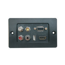 Audio Video Face Plate Application: Construction