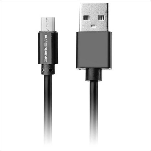Acm-20 2.4a Micro Usb Fast Charging Cable For Android Devices (2 Meter, 6 Feet) - (Black) Capacity: High
