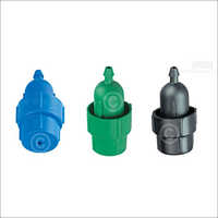 Flow Dripper Emitter - Plastic Material | Solid Form, Uniform Low Flow Rate, Durable Design
