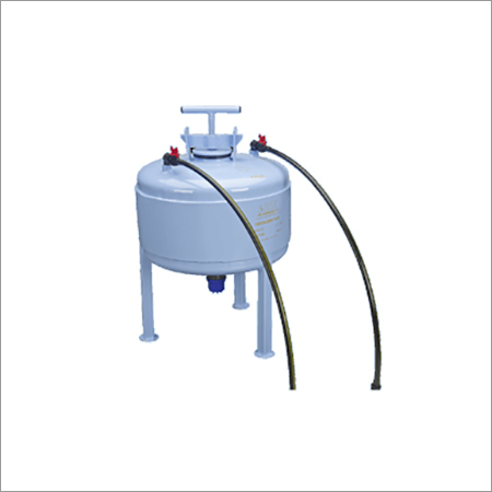 Silver Fertilizer Tank