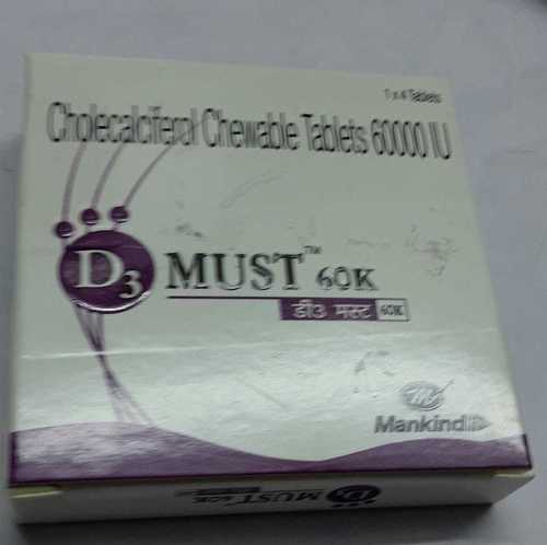 Cholecalciferol Chewable Tablets Health Supplements