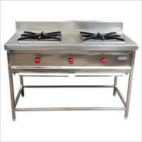 Commercial Two Burner Gas Stove