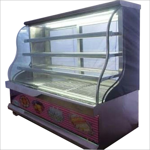 Transparent Glass Cake Display Counter