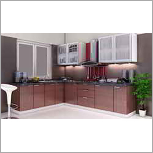 L Shape Modular Kitchen