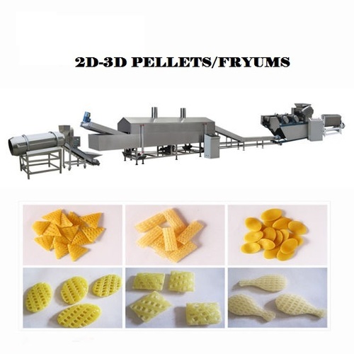 2D-3D Fryums Making Machine