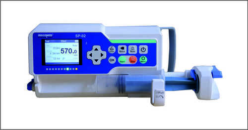 Niscomed Syringe Pump, Model No.SP-02, for Drug Delivery