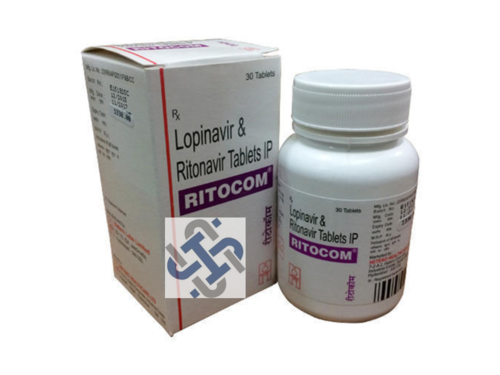 Ritocom Ritonavir 50mg Lopinavir 200mg Tablet