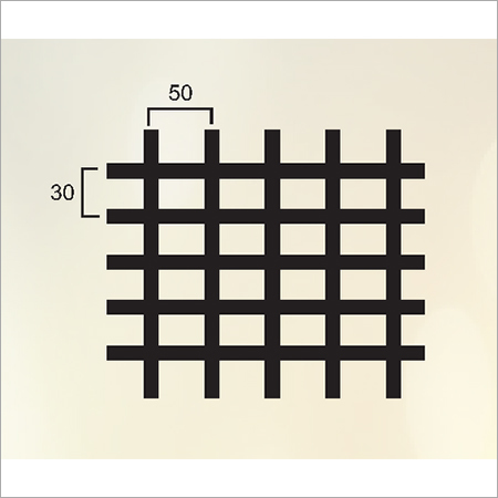 Rectangular Pattern Durable, High-Strength Metal Gratings