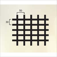Rectangular Pattern Durable, High-Strength Metal Gratings