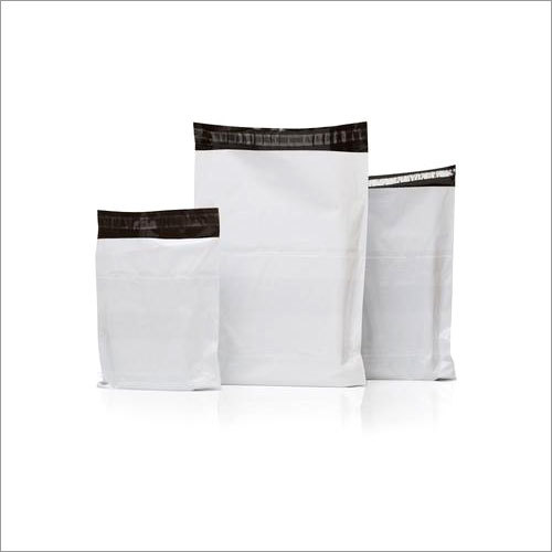 White Tamper Proof Courier Bag