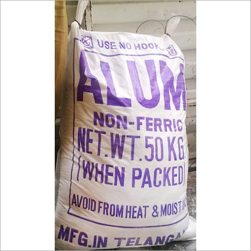 Alum Non Ferric Chemical Alum Non Ferric Chemical