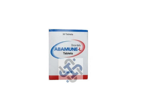 Abamune L Abacavir 600mg Lamivudine 300mg Tablets