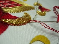 Metal Embroidery Service / Metal Embroidery Work