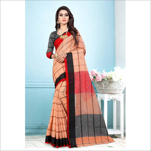 Ladies Printed Cotton Saree