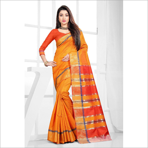 Ladies Pure Cotton Saree
